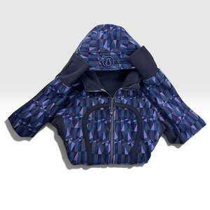 Lululemon Scuba Geometric Zip Up Hoodie Size 10
